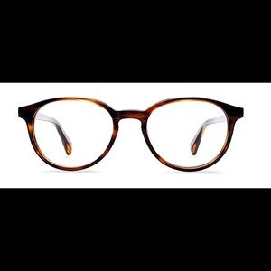 Warby Parker Watts glasses in Sugar Maple